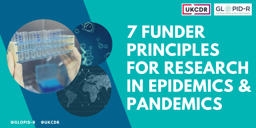 Funder principles for research in epidemics